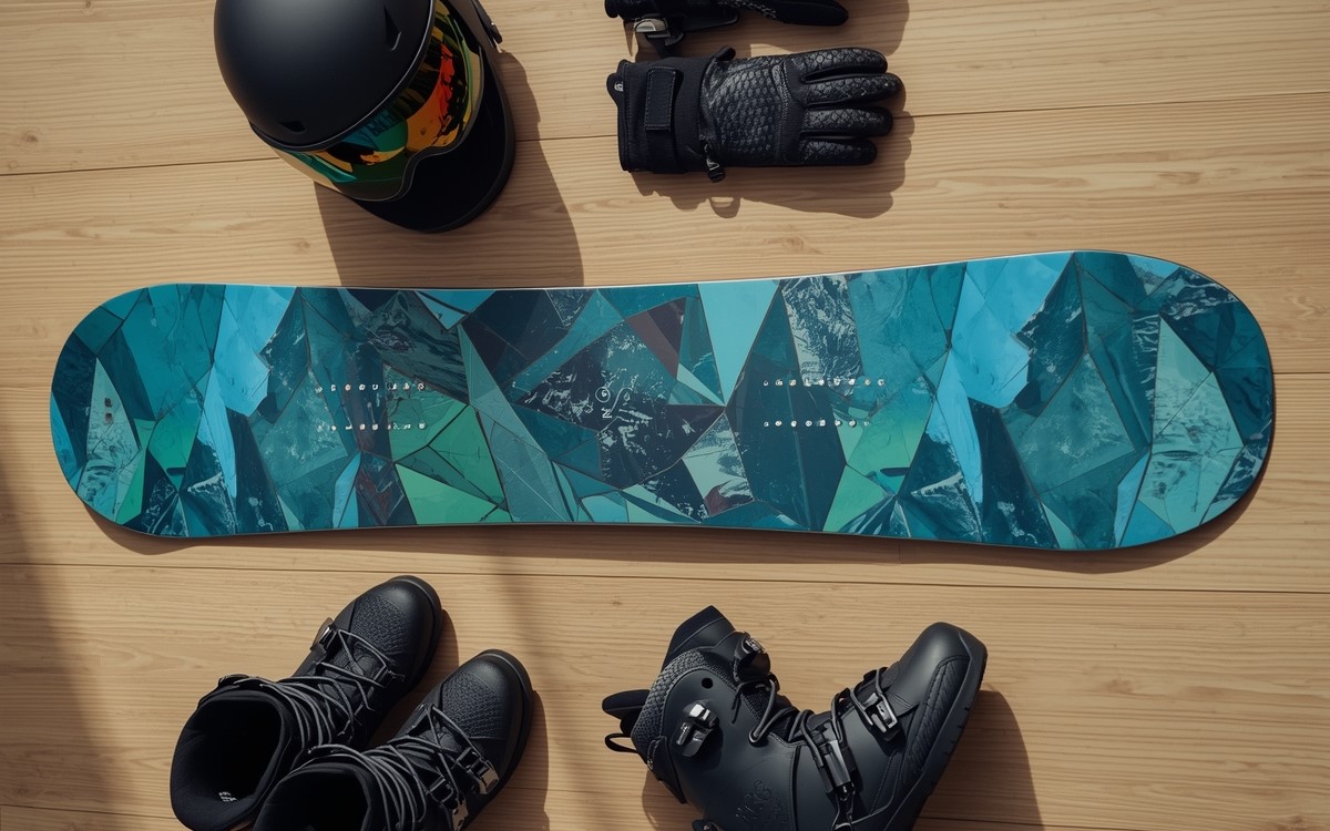 Snowboard uitrusting